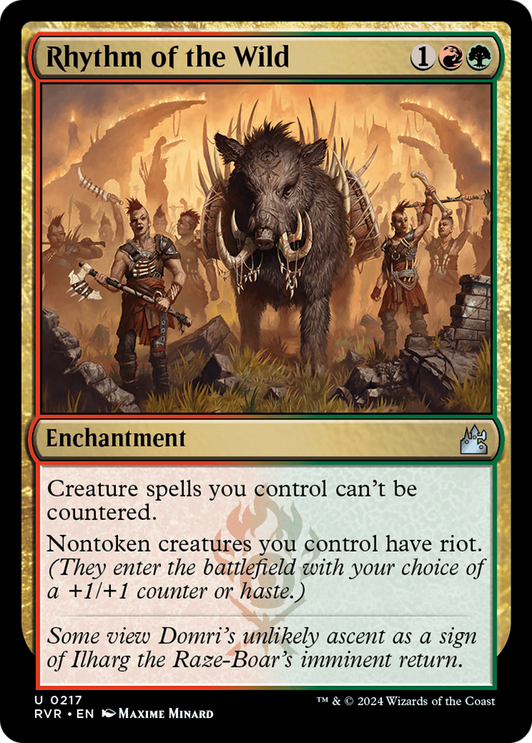 Rhythm of the Wild [Ravnica Remastered] | The Time Vault CA