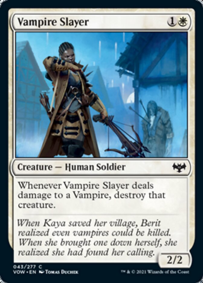 Vampire Slayer [Innistrad: Crimson Vow] | The Time Vault CA