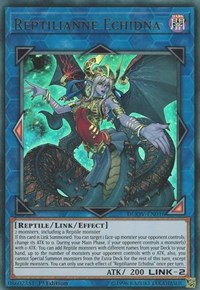 Reptilianne Echidna [DUOV-EN016] Ultra Rare | The Time Vault CA
