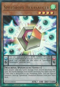 Speedroid Hexasaucer [DUOV-EN035] Ultra Rare | The Time Vault CA