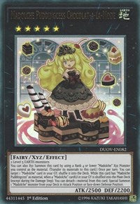 Madolche Puddingcess Chocolat-a-la-Mode [DUOV-EN082] Ultra Rare | The Time Vault CA