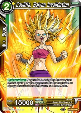 Caulifla, Saiyan Invalidation [DB2-100] | The Time Vault CA