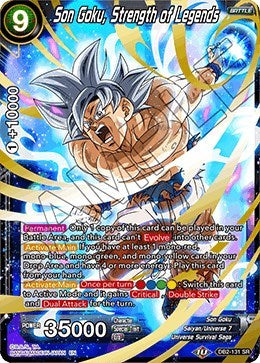 Son Goku, Strength of Legends [DB2-131] | The Time Vault CA