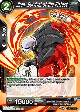 Jiren, Survival of the Fittest [DB2-156] | The Time Vault CA