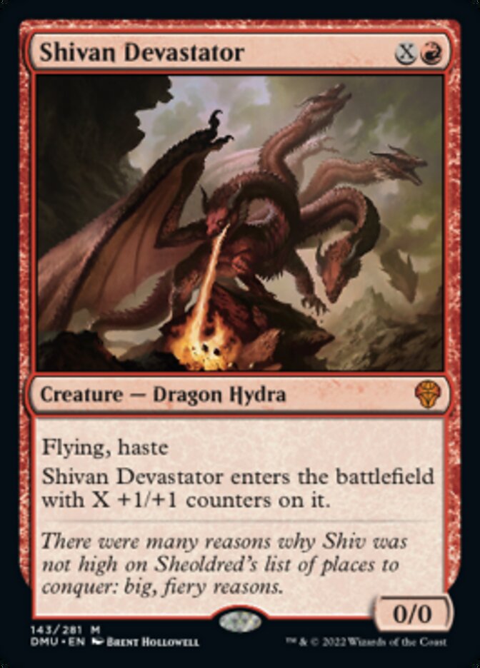 Shivan Devastator [Dominaria United] | The Time Vault CA