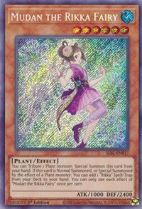 Mudan the Rikka Fairy [SESL-EN017] Secret Rare | The Time Vault CA