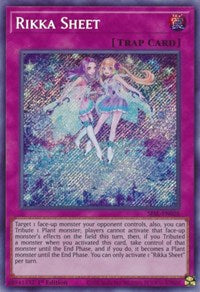 Rikka Sheet [SESL-EN026] Secret Rare | The Time Vault CA