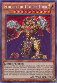 Eldlich the Golden Lord [SESL-EN027] Secret Rare | The Time Vault CA