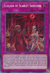 Eldlixir of Scarlet Sanguine [SESL-EN031] Secret Rare | The Time Vault CA