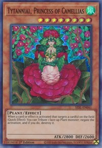 Tytannial, Princess of Camellias [SESL-EN041] Super Rare | The Time Vault CA