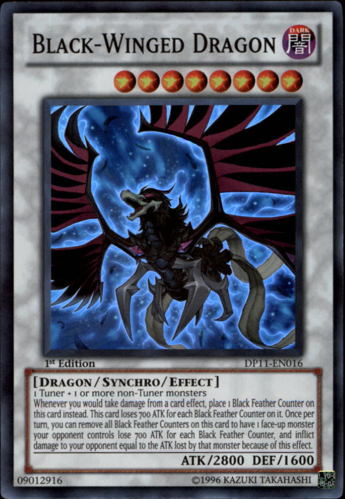 Black-Winged Dragon [DP11-EN016] Super Rare | The Time Vault CA