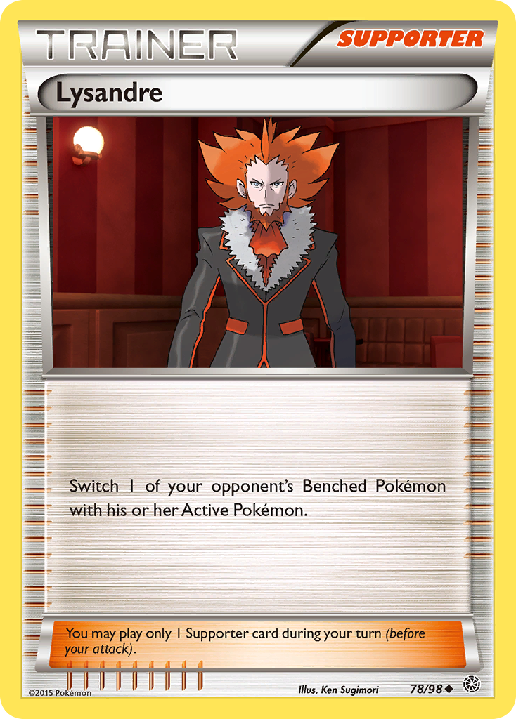 Lysandre (78/98) [XY: Ancient Origins] | The Time Vault CA