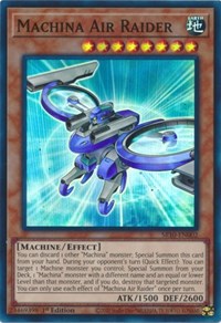 Machina Air Raider [SR10-EN002] Super Rare | The Time Vault CA