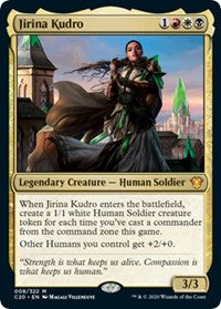 Jirina Kudro (Commander 2020) [Oversize Cards] | The Time Vault CA