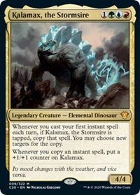 Kalamax, the Stormsire (Commander 2020) [Oversize Cards] | The Time Vault CA