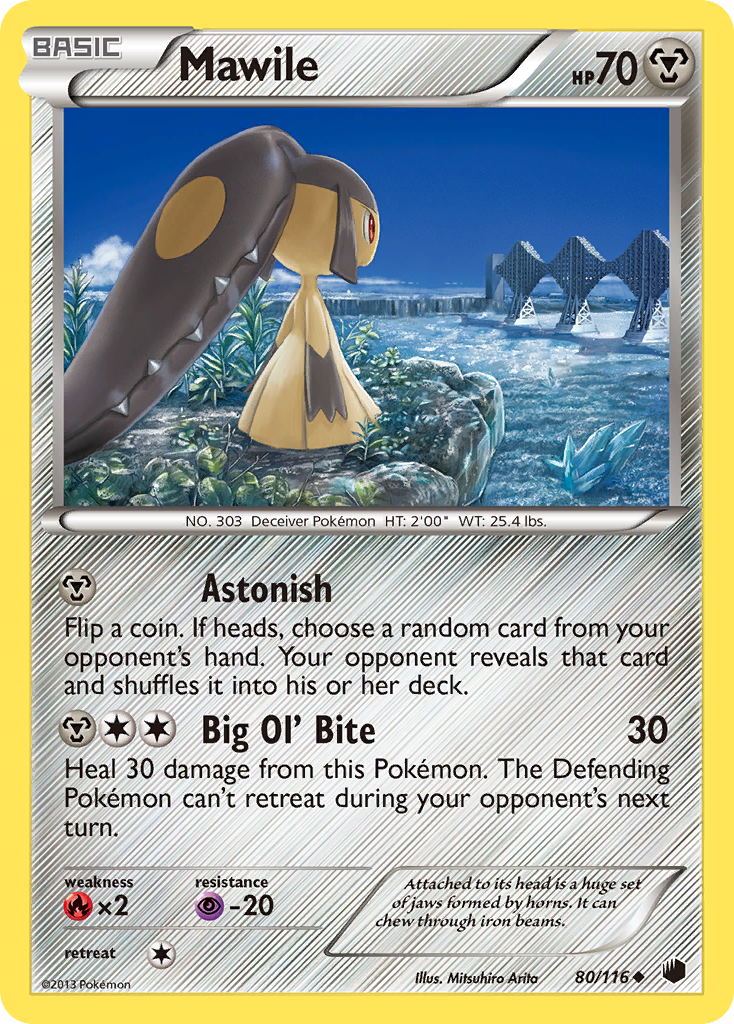 Mawile (80/116) [Black & White: Plasma Freeze] | The Time Vault CA