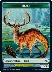 Beast Token [Ikoria: Lair of Behemoths] | The Time Vault CA