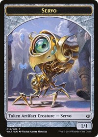 Servo // Dragon Double-sided Token (Challenger 2020) [Unique and Miscellaneous Promos] | The Time Vault CA