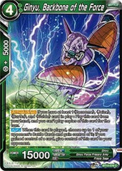 Ginyu, Backbone of the Force [BT10-076] | The Time Vault CA