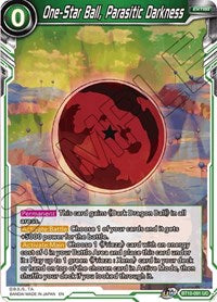 One-Star Ball, Parasitic Darkness [BT10-091] | The Time Vault CA