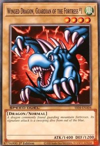 Winged Dragon, Guardian of the Fortress #1 [SS04-ENA04] Common | The Time Vault CA