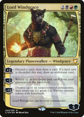 Lord Windgrace [Commander 2018] | The Time Vault CA