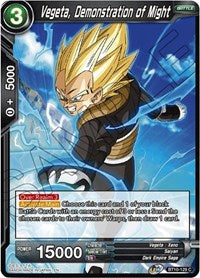 Vegeta, Demonstration of Might [BT10-129] | The Time Vault CA