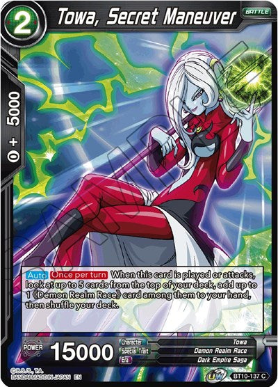 Towa, Secret Maneuver [BT10-137] | The Time Vault CA