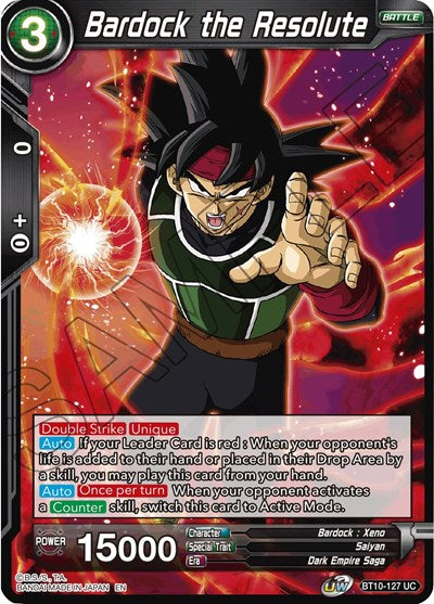 Bardock the Resolute [BT10-127] | The Time Vault CA