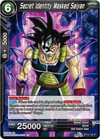 Secret Identity Masked Saiyan [BT10-140] | The Time Vault CA