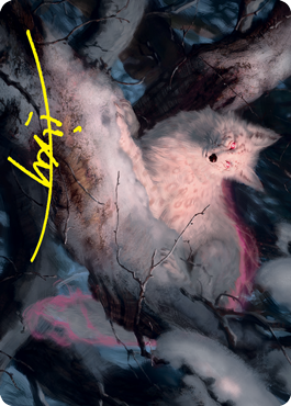 Mila, Crafty Companion Art Card (Gold-Stamped Signature) [Strixhaven: School of Mages Art Series] | The Time Vault CA