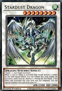 Stardust Dragon [TOCH-EN050] Rare | The Time Vault CA