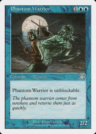 Phantom Warrior [Classic Sixth Edition] | The Time Vault CA