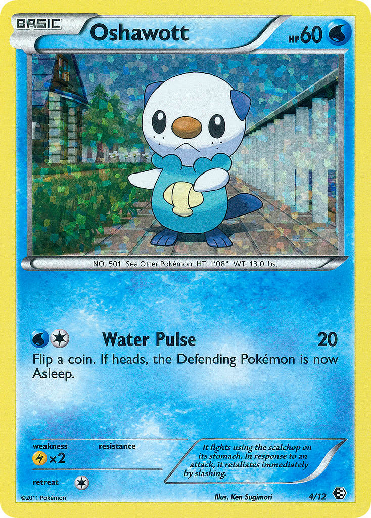 Oshawott (4/12) [McDonald's Promos: 2011 Collection] | The Time Vault CA