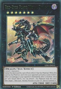 Red-Eyes Flare Metal Dragon (Green) [LDS1-EN015] Ultra Rare | The Time Vault CA