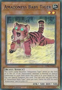 Amazoness Baby Tiger (Blue) [LDS1-EN023] Ultra Rare | The Time Vault CA