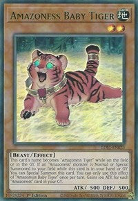 Amazoness Baby Tiger (Green) [LDS1-EN023] Ultra Rare | The Time Vault CA