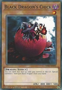 Black Dragon's Chick [LDS1-EN002] Common | The Time Vault CA
