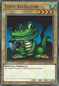 Toon Alligator [LDS1-EN052] Common | The Time Vault CA