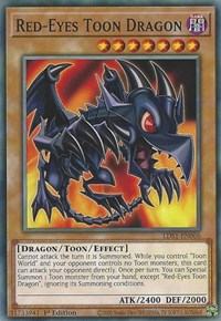 Red-Eyes Toon Dragon [LDS1-EN066] Common | The Time Vault CA