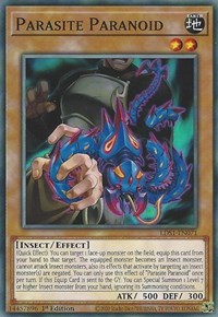 Parasite Paranoid [LDS1-EN071] Common | The Time Vault CA