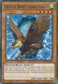Crystal Beast Cobalt Eagle [LDS1-EN097] Common | The Time Vault CA