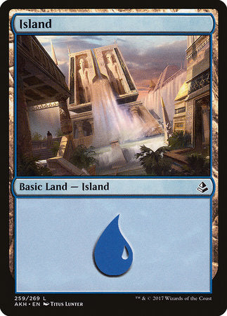 Island (259) [Amonkhet] | The Time Vault CA