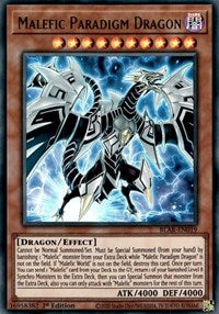 Malefic Paradigm Dragon [BLAR-EN019] Ultra Rare | The Time Vault CA