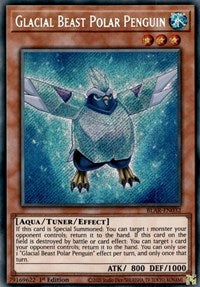 Glacial Beast Polar Penguin [BLAR-EN032] Secret Rare | The Time Vault CA