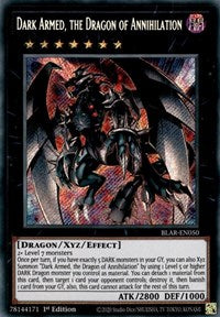 Dark Armed, the Dragon of Annihilation [BLAR-EN050] Secret Rare | The Time Vault CA