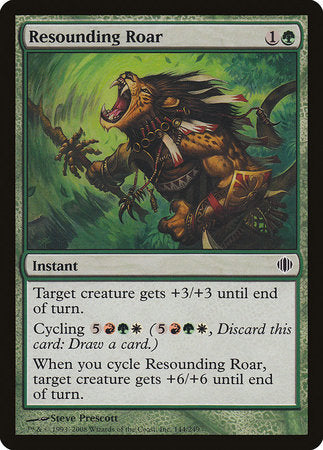 Resounding Roar [Shards of Alara] | The Time Vault CA