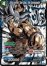 Ultra Instinct Son Goku, the Unstoppable (Alternate Art) [DB1-021] | The Time Vault CA