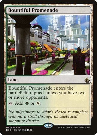 Bountiful Promenade [Battlebond] | The Time Vault CA