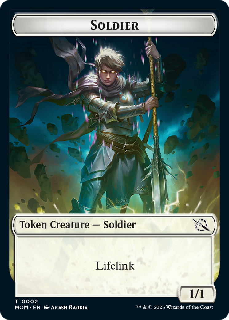 Soldier Token [March of the Machine Tokens] | The Time Vault CA